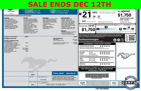 2017 Ford Mustang V6