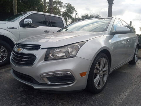 2016 Chevrolet Cruze Limited for sale at Blue Lagoon Auto Sales in Plantation FL