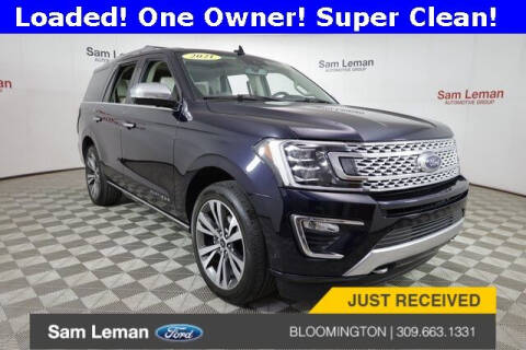 2021 Ford Expedition for sale at Sam Leman Ford in Bloomington IL