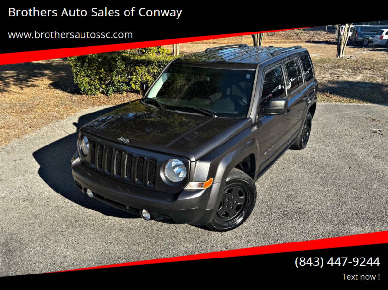 2016 Jeep Patriot for sale at Brothers Auto Sales of Conway in Conway SC