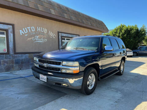 2002 Chevrolet Tahoe for sale at Auto Hub, Inc. in Anaheim CA