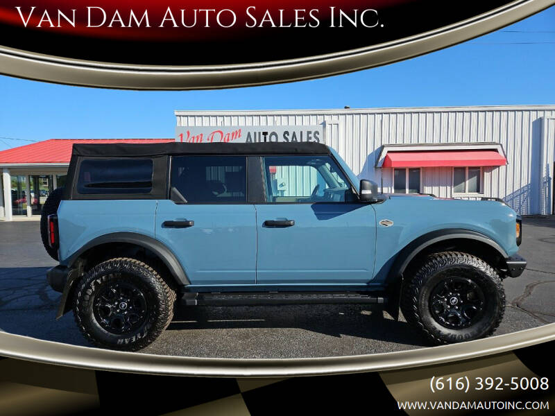 2022 Ford Bronco for sale at Van Dam Auto Sales Inc. in Holland MI
