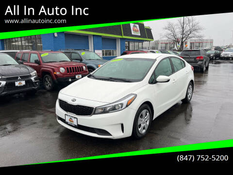 2017 Kia Forte for sale at All In Auto Inc in Palatine IL
