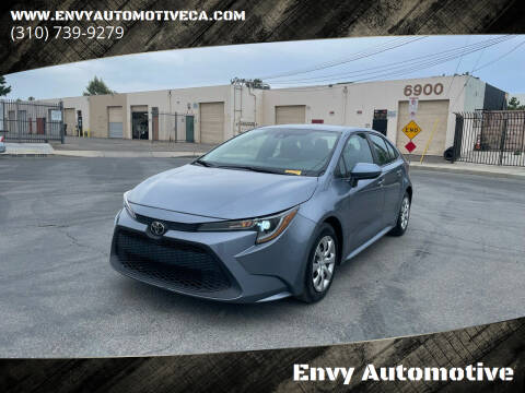 2021 Toyota Corolla for sale at Envy Automotive in Canoga Park CA