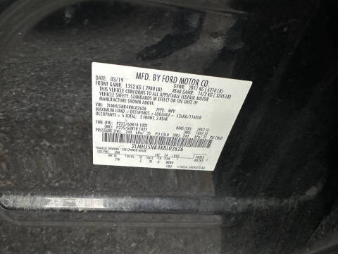 2019 Lincoln MKT Town Car Livery Fleet