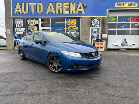 2014 Honda Civic for sale at Auto Arena in Fairfield OH