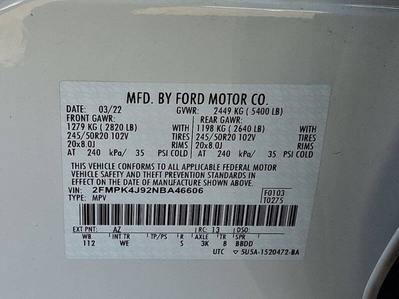 2022 Ford Edge ST-Line