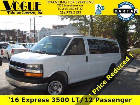 Chevrolet Express Passenger For Sale In Saint Louis Mo Vogue Motor Company Inc