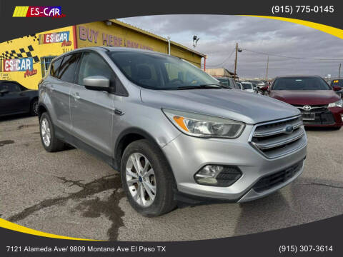 2017 Ford Escape for sale at Escar Auto in El Paso TX