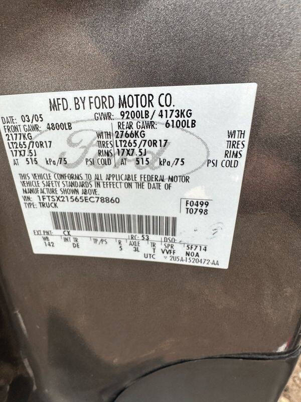 2005 Ford F-250 Super Duty