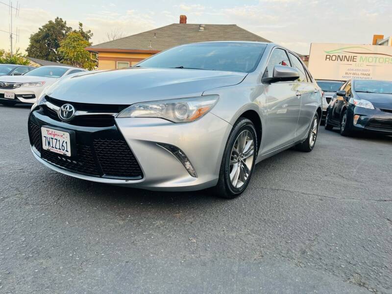 2017 Toyota Camry for sale at Ronnie Motors LLC in San Jose CA