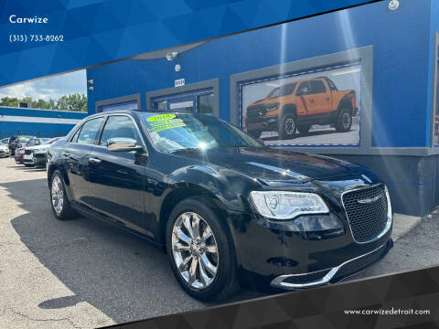 2018 Chrysler 300 for sale at Carwize in Detroit MI