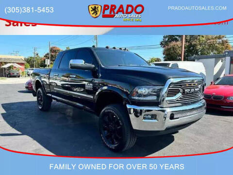 2015 RAM 2500 for sale at Prado Auto Sales in Miami FL