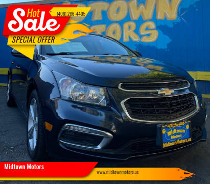 2016 Chevrolet Cruze Limited for sale at Midtown Motors in San Jose CA