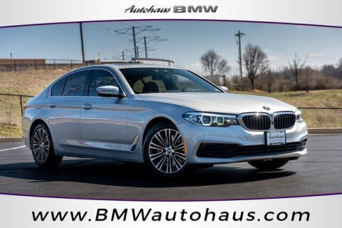 2019 BMW 5 Series for sale at Autohaus Group of St. Louis MO - 3015 South Hanley Road Lot in Saint Louis MO