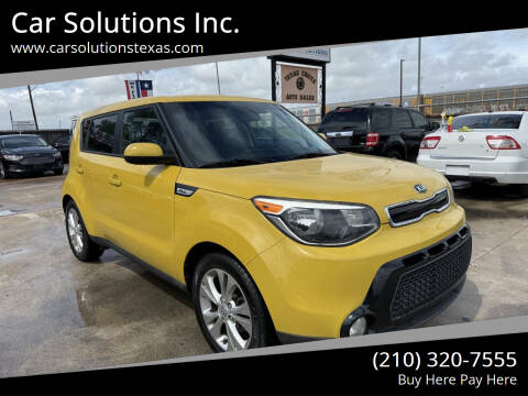 2016 Kia Soul for sale at Car Solutions Inc. in San Antonio TX