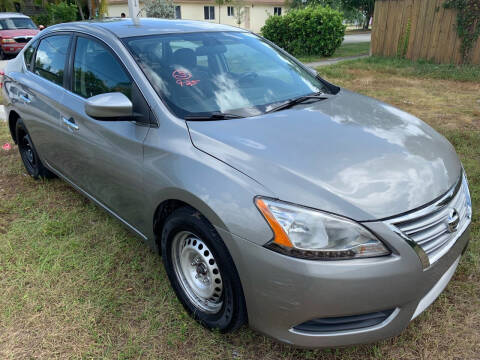 2014 Nissan Sentra for sale at Eden Cars Inc in Hollywood FL