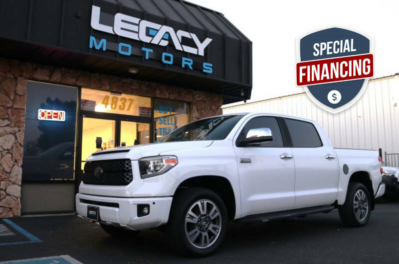 2019 Toyota Tundra for sale at Legacy Motors Inc in Sacramento CA