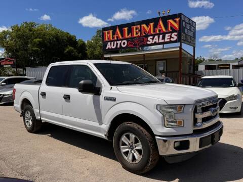2015 Ford F-150 for sale at HALEMAN AUTO SALES in San Antonio TX