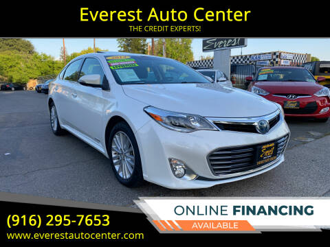2014 Toyota Avalon Hybrid for sale at Everest Auto Center in Sacramento CA