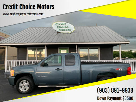 2011 Chevrolet Silverado 1500 for sale at Credit Choice Motors in Sherman TX