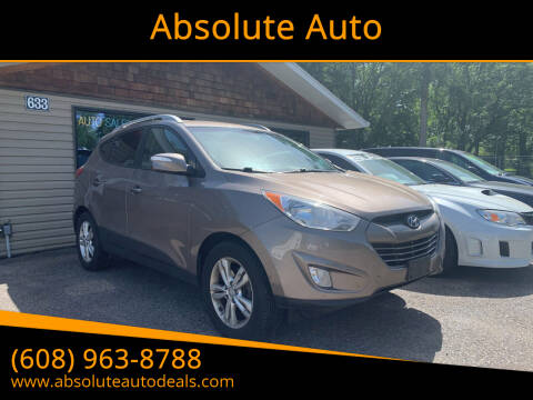 2013 Hyundai Tucson for sale at Absolute Auto in Baraboo WI