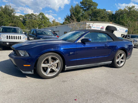 2010 Ford Mustang for sale at Pure 1 Auto in New Bern NC