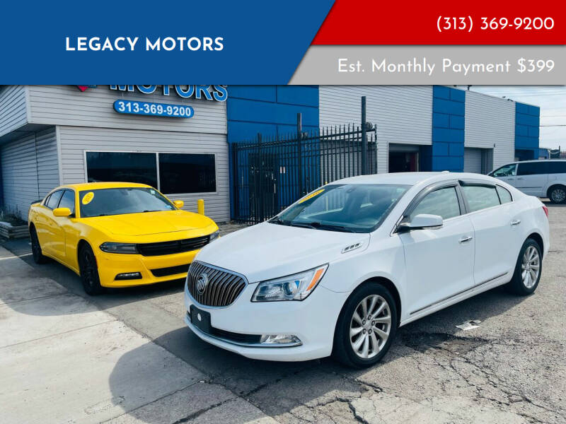 2016 Buick LaCrosse for sale at Legacy Motors in Detroit MI