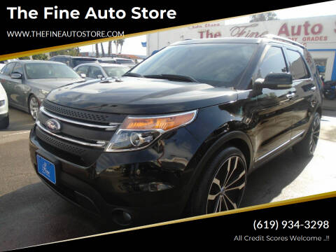 2011 Ford Explorer for sale at The Fine Auto Store in Imperial Beach CA