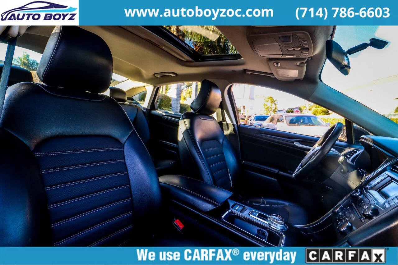 2018 Ford Fusion Hybrid for sale at Auto Boyz in Garden Grove, CA