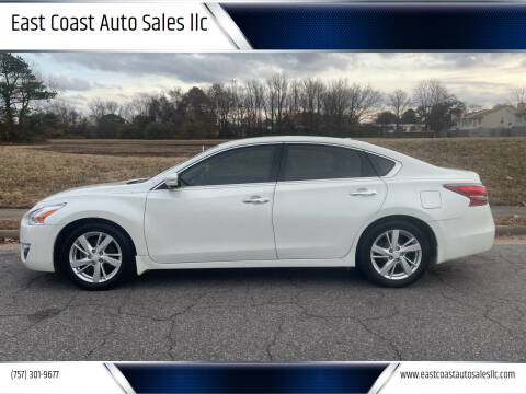 2014 Nissan Altima for sale at East Coast Auto Sales llc in Virginia Beach VA