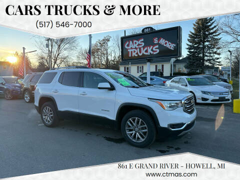 2019 GMC Acadia for sale at Cars Trucks & More in Howell MI