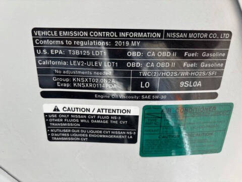 2019 Nissan NV200 SV