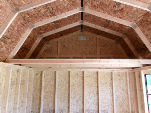10 x 20 side lofted barn