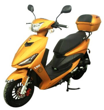 2019 150cc Viper 4 Stroke Air Cooled Matte FInish Scooter