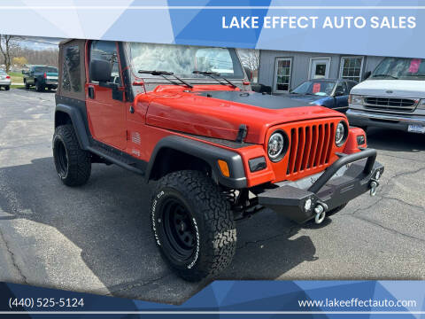 2006 Jeep Wrangler for sale at Lake Effect Auto Sales in Chardon OH