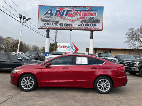 2020 Ford Fusion for sale at ANF AUTO FINANCE in Houston TX