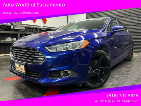 2013 Ford Fusion for sale at Auto World of Sacramento - Elder Creek location in Sacramento CA