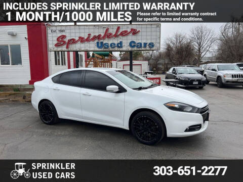 2014 Dodge Dart for sale at Sprinkler Used Cars in Longmont CO