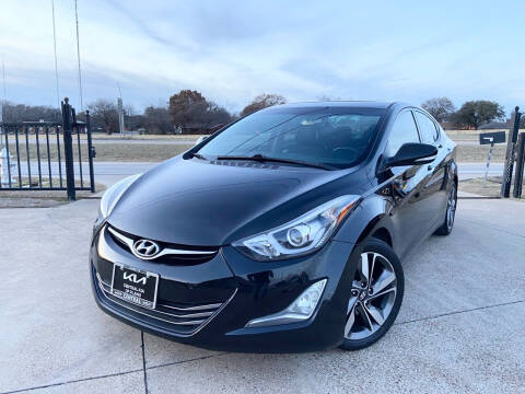2014 Hyundai Elantra for sale at Texas Luxury Auto in Cedar Hill TX
