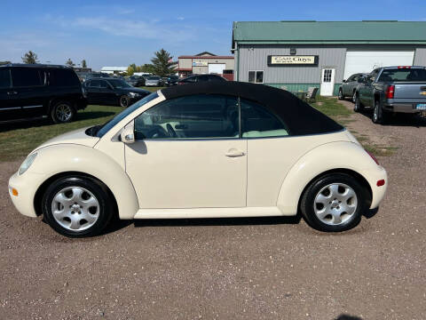 2003 Volkswagen New Beetle Convertible for sale at Car Guys Autos in Tea SD