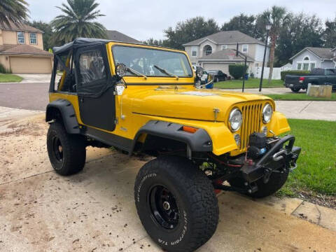 1984 Jeep CJ-7 for sale at Classic Car Deals in Cadillac MI