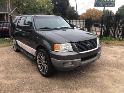 2003 Ford Expedition for sale at Mac Motors Finance in Houston TX