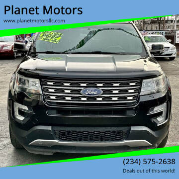 2016 Ford Explorer for sale at Planet Motors in Youngstown OH