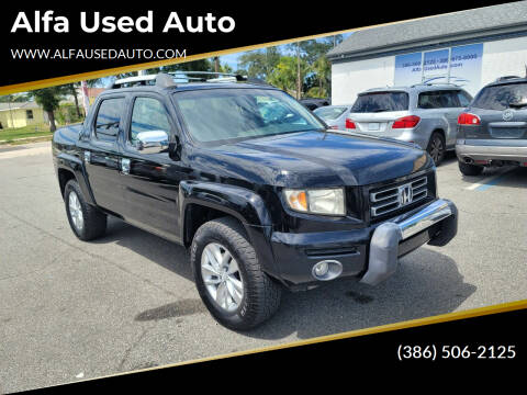 2006 Honda Ridgeline for sale at Alfa Used Auto in Holly Hill FL