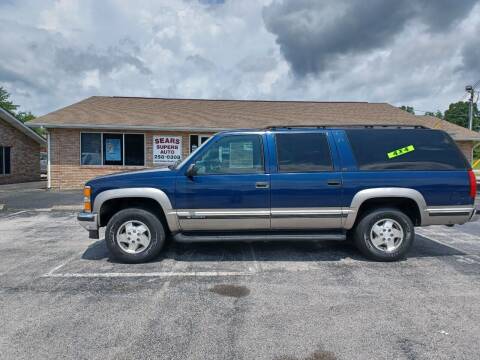 1999 Chevrolet Suburban for sale at Sears Superb Auto Sales in Corbin KY