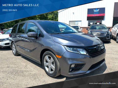 2019 Honda Odyssey for sale at METRO AUTO SALES LLC in Lino Lakes MN