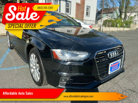 2015 Audi A4 for sale at Affordable Auto Sales in Irvington NJ