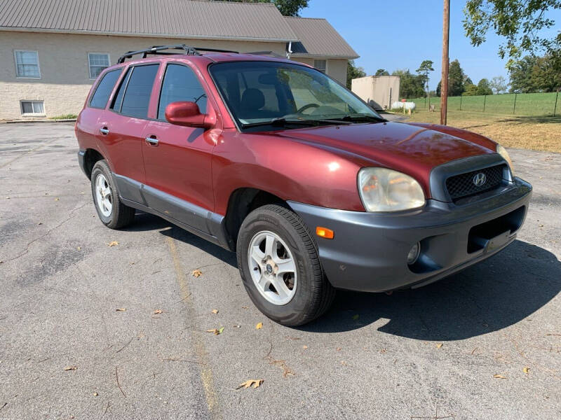 2004 Hyundai Santa Fe for sale at TRAVIS AUTOMOTIVE in Corryton TN