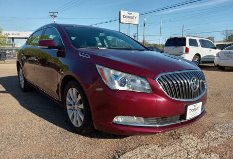 2014 Buick LaCrosse for sale at Dorsey Auto Sales in Tyler TX